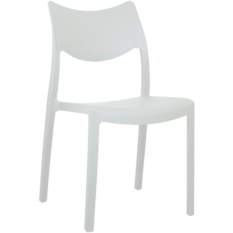 foto del prodotto marvin - sedia in polipropilene manu arredo di design sedia per esterno e interno impilabile sedie moderne resistenti sedia per giardino cucina 1
