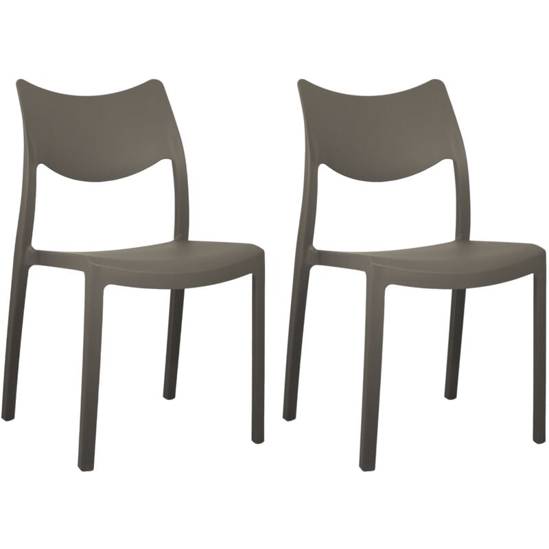 foto del prodotto marvin sedia in polipropilene manu arredo di design sedia per esterno e interno impilabile sedie moderne resistenti sedia per giardino cucina 2