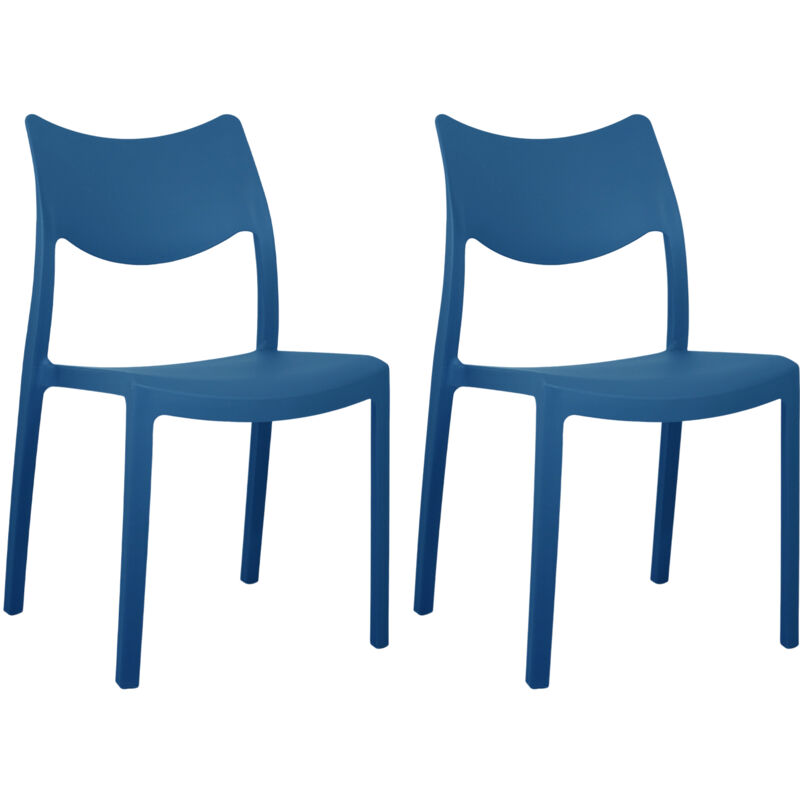 foto del prodotto marvin sedia in polipropilene manu arredo di design sedia per esterno e interno impilabile sedie moderne resistenti sedia per giardino cucina 2