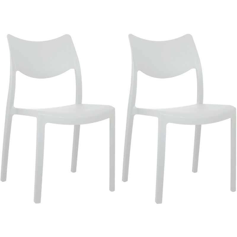foto del prodotto marvin sedia in polipropilene manu arredo di design sedia per esterno e interno impilabile sedie moderne resistenti sedia per giardino cucina 2