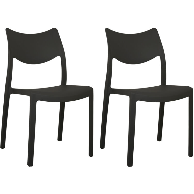 foto del prodotto marvin sedia in polipropilene manu arredo di design sedia per esterno e interno impilabile sedie moderne resistenti sedia per giardino cucina 2