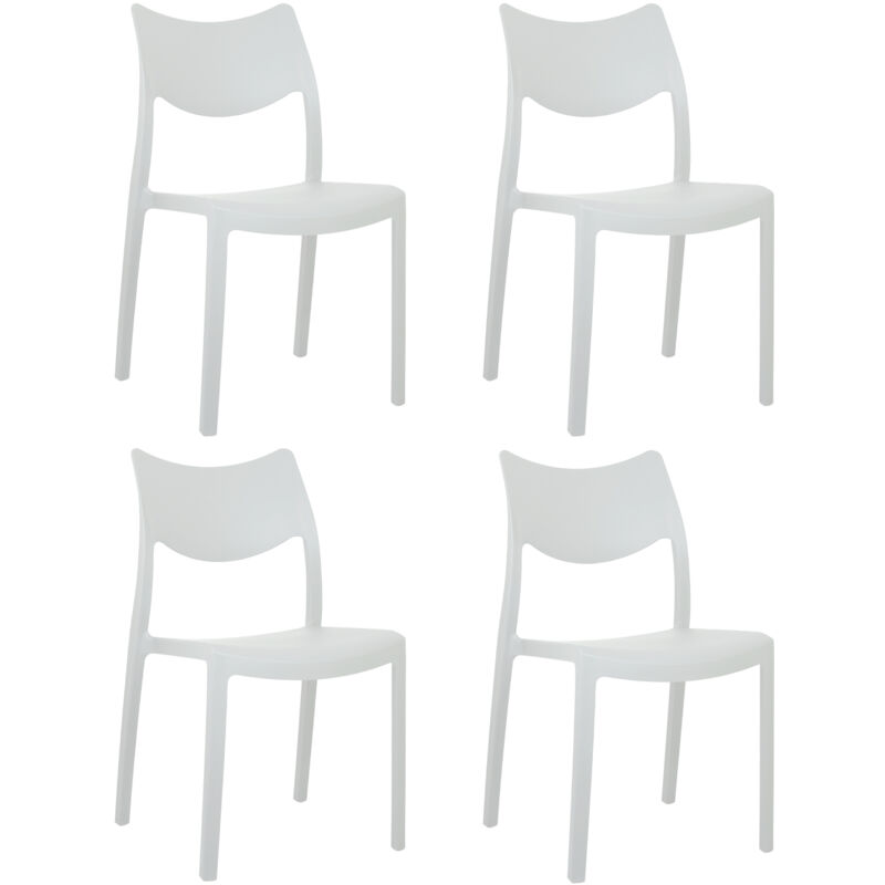 foto del prodotto marvin sedia in polipropilene manu arredo di design sedia per esterno e interno impilabile sedie moderne resistenti sedia per giardino cucina 4