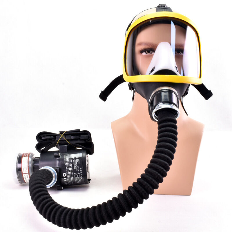 foto del prodotto maschera antigas a pieno facciale con flusso d aria costante alimentata elettricamente sistema respiratorio dispositivo di protezione respiratoria