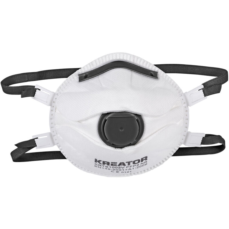 foto del prodotto maschera antipolvere ffp3 2 pezzi kreator