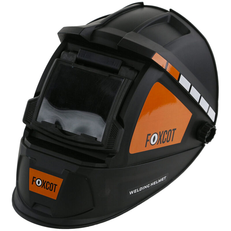 foto del prodotto maschera casco saldatura din 11 mma mig tig foxcot first 200g