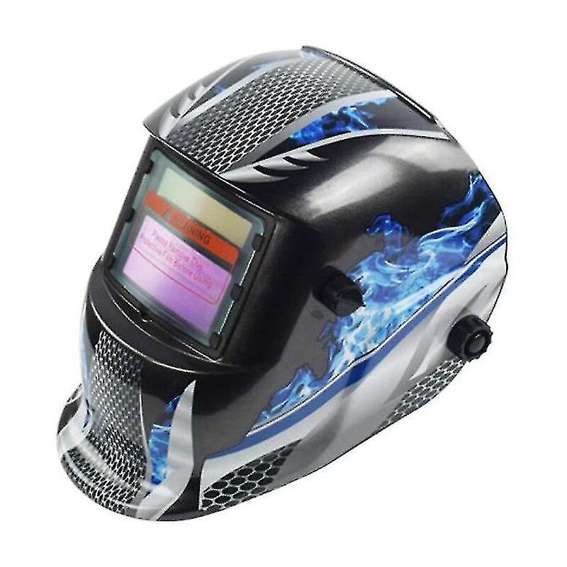foto del prodotto maschera per saldatura ad oscuramento solare automatico casco per saldatura ad arco di argon