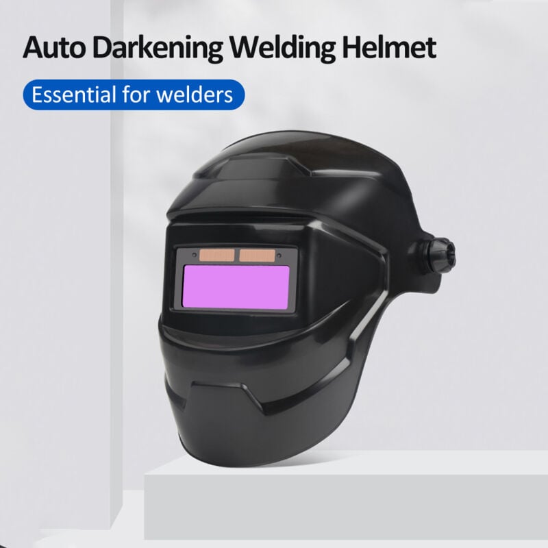 foto del prodotto maschera per saldatura auto oscurante ad alta visibilit casco per saldatura ad energia solare true colors gistuch