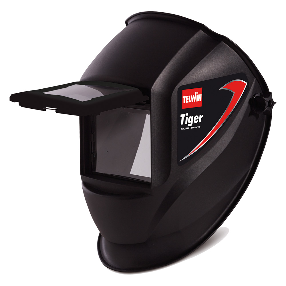 foto del prodotto maschera per saldatura tiger vetro fisso telwin