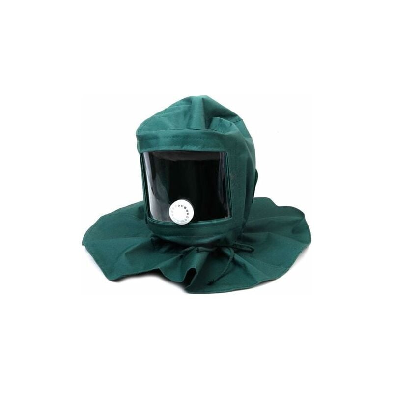 foto del prodotto maschera protettiva antivento e antipolvere aiperq per sabbiatrice
