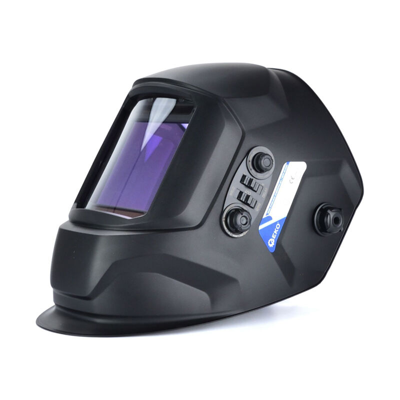 foto del prodotto maschera saldatura autoscurante automatica casco protettivo saldare geko g01880