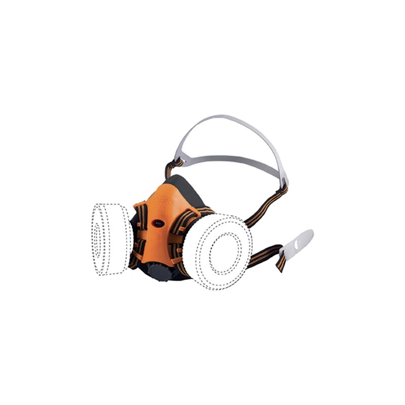 foto del prodotto maschera twin fly kapriol senza alcun filtro