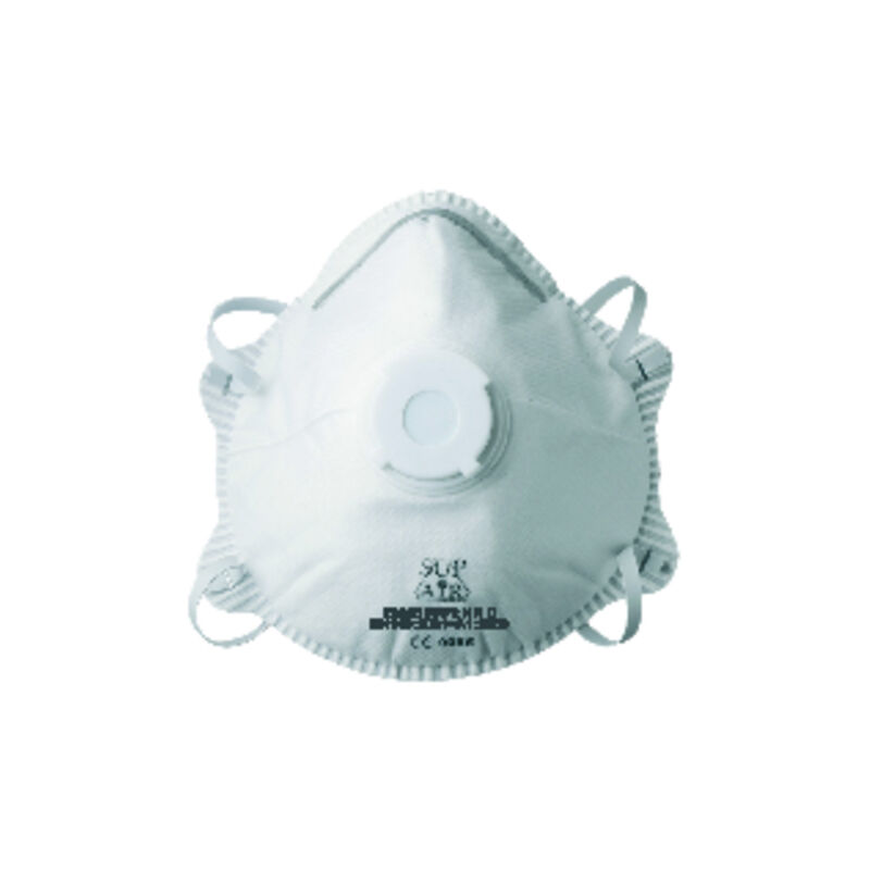 foto del prodotto maschera valvola polvere ffp2 10pz