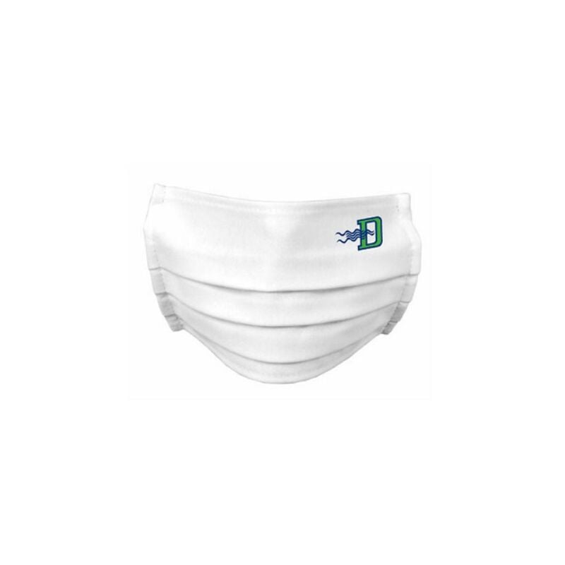 foto del prodotto mascherina protettiva sorriso idrorepellente bianca cotone 100 cm 23x21
