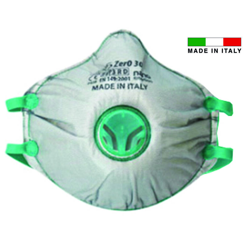foto del prodotto mascherine con valvola classe ffp3 serie bls zer0 zer0 30
