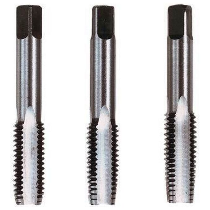 foto del prodotto maschi a mano passo grosso acciaio legato set 3 pz mm.18x2,5