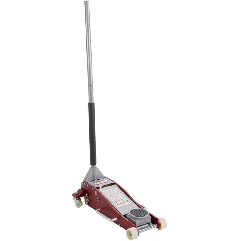 foto del prodotto maschinen rwh250hybrid cric a carrello 2.5 t altezza operativa 102 470 mm holzmann