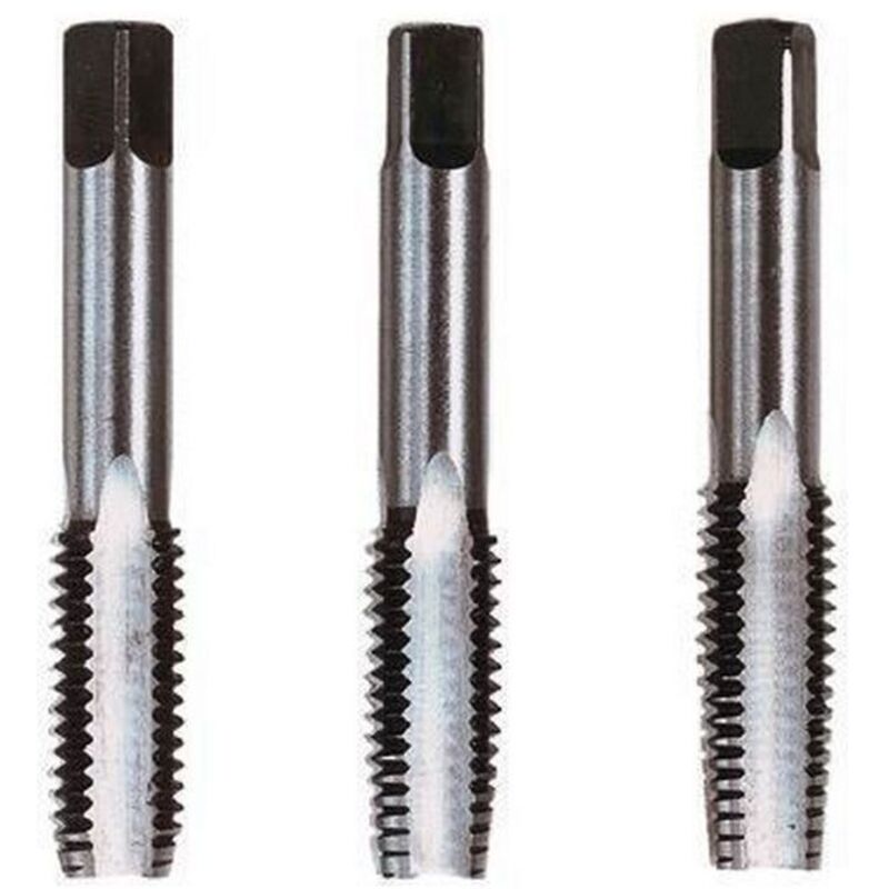 foto del prodotto maschio a mano passo grosso in acciaio hss set 3pz mm.12x1,75