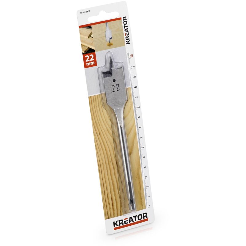 foto del prodotto maschio per legno piatto lunghezza 152 mmdiametro 22 mm