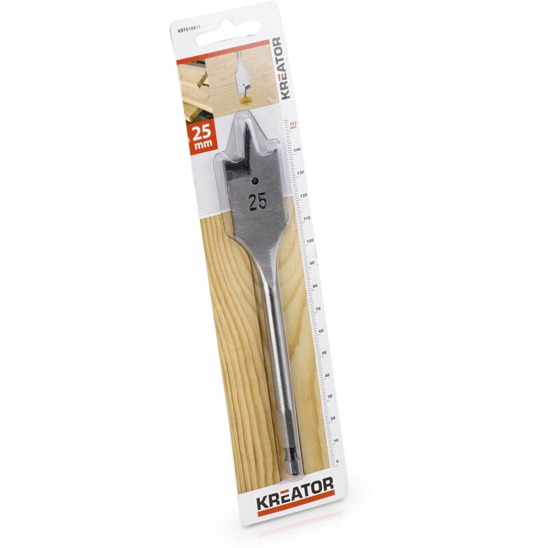 foto del prodotto maschio per legno piatto lunghezza 152 mmdiametro 25 mm