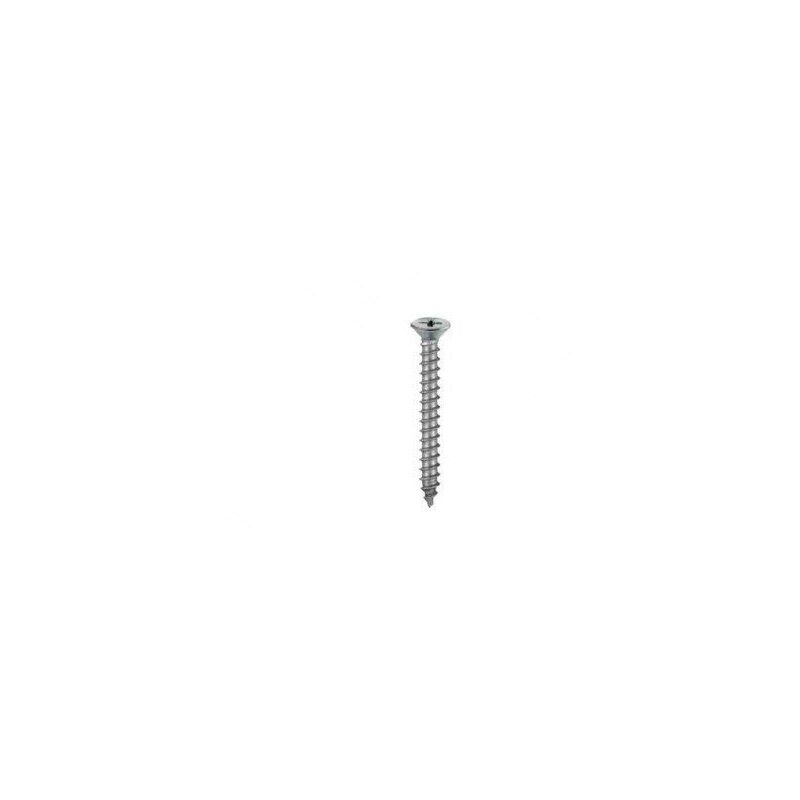 foto del prodotto masidef 20 viti autofilettanti testa piana svasata, taglio a croce din 7982 inox a2 3,9x13mm