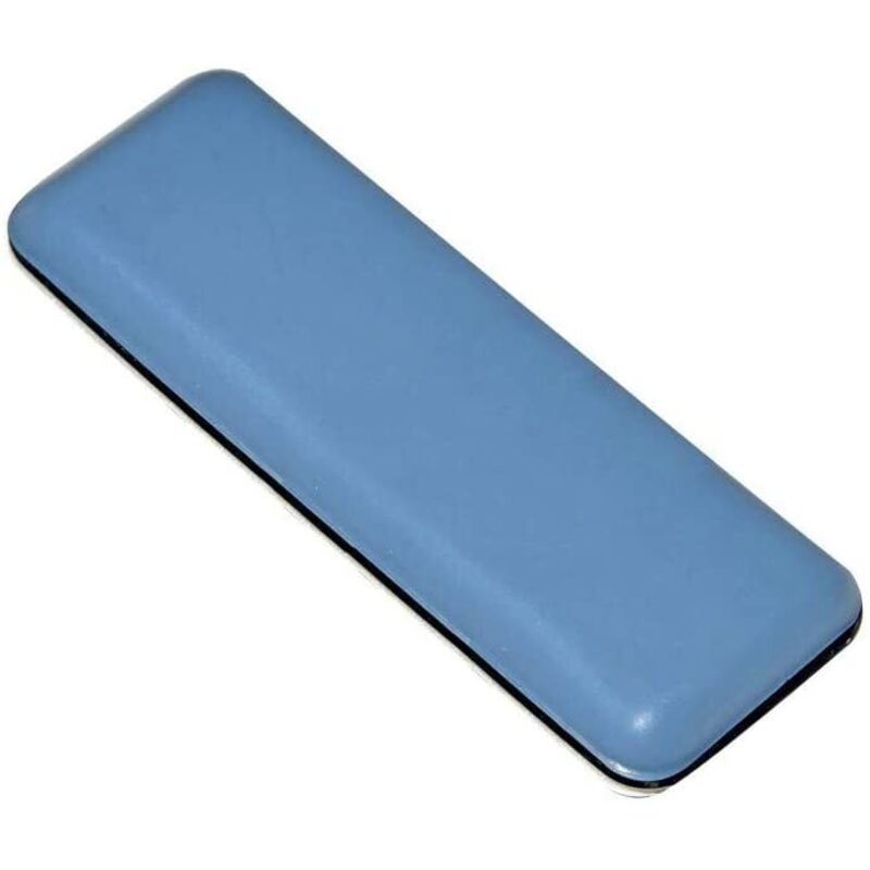foto del prodotto masidef 4 pezzi scivoli ptfe adesivirettangolari 24x100mm colore grigio