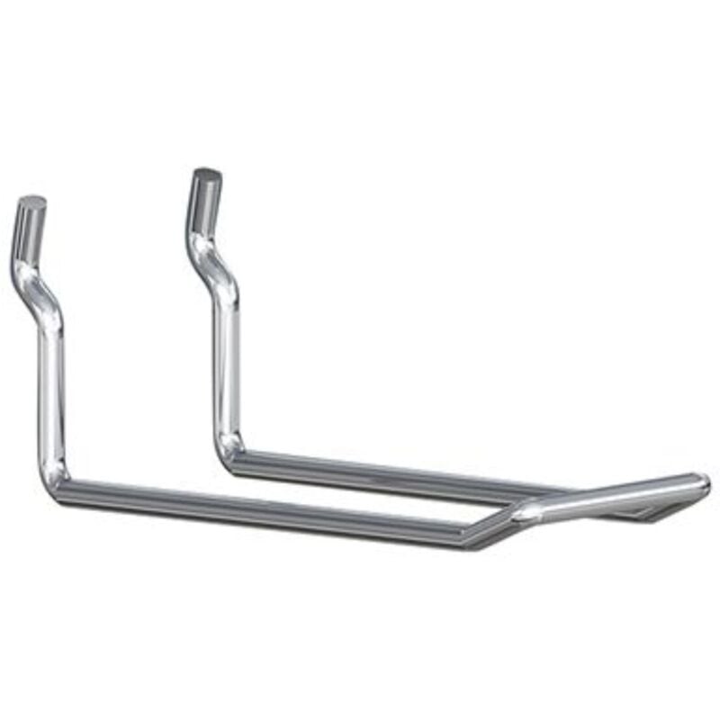 foto del prodotto masidef 8 ganci doppi in metallo per pannelli forati p.25 cm.14