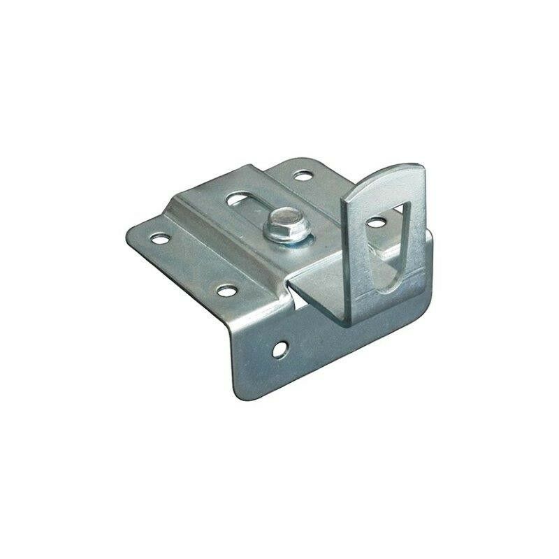 foto del prodotto masidef attaccaglia regolabile per fissaggio pensili a muro 45 x 22 mm.