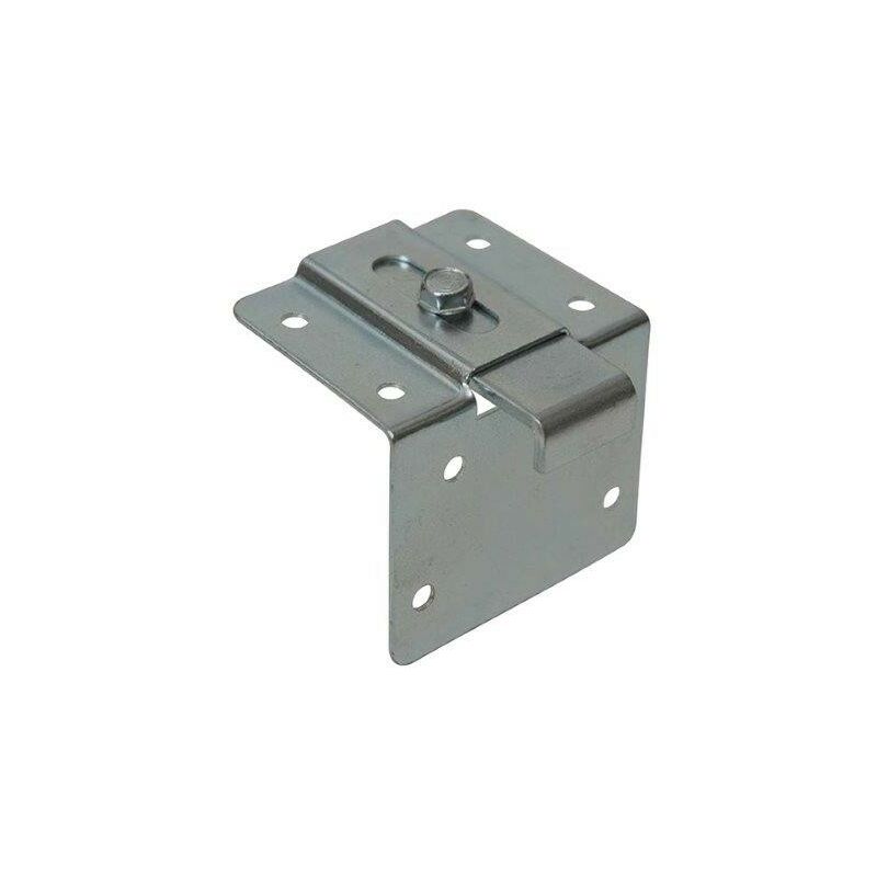 foto del prodotto masidef attaccaglia regolabile per fissaggio pensili su barra 45 x 45 mm.
