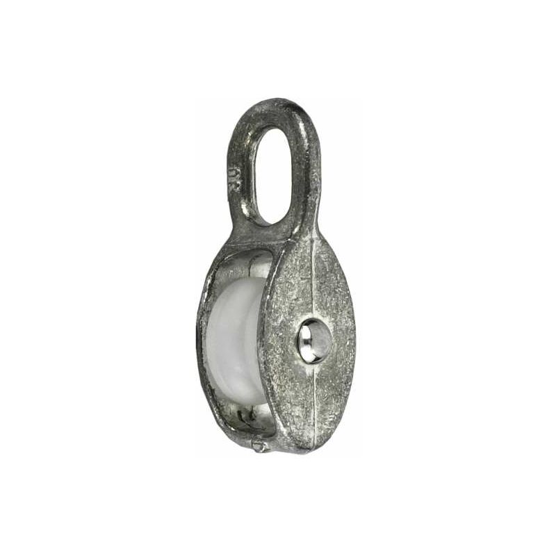 immagine 0 del prodotto masidef carrucola ad 1 gola in lega di zinco e poliammide per funi 8 mm.