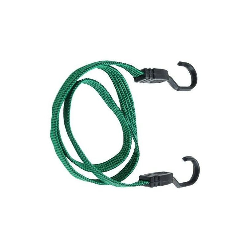 foto del prodotto masidef - cavo elastico piatto 20 x 1250 mm. con ganci in plastifica 2 pz.