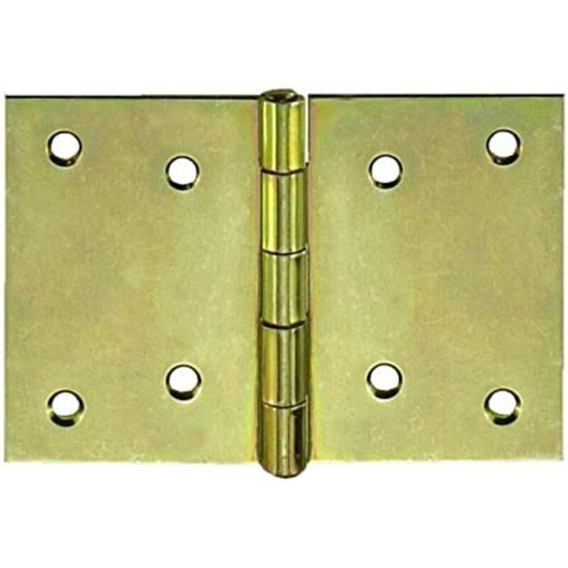 foto del prodotto masidef cerniera larga 90x60mm tropicalizzata zincata giallo