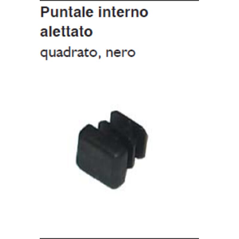 foto del prodotto masidef condy 4 puntale alettato 40x40nero