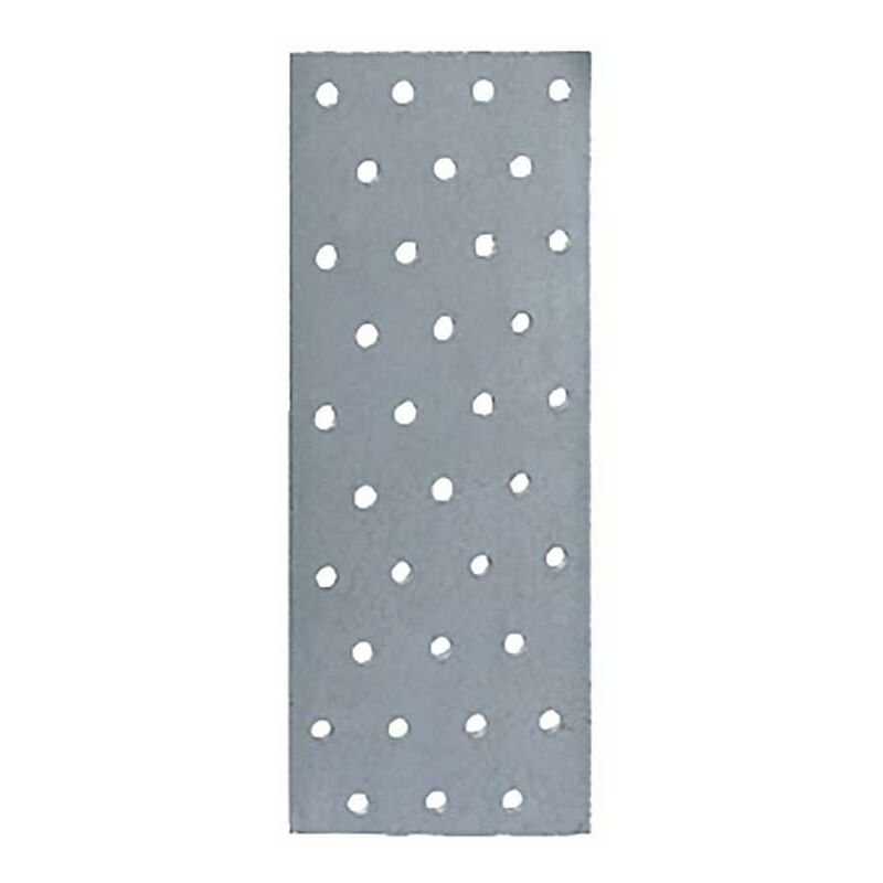 foto del prodotto masidef connex 1 giunto a piastra forata zincato mm2 80 x 200 mm.