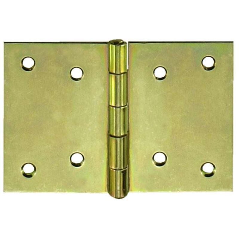 foto del prodotto masidef connex cerniere larghe zincate giallo 1 pz. 120 x 80 mm.
