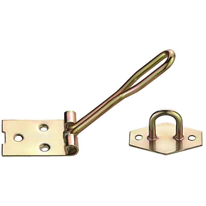 foto del prodotto masidef connex chiusura portalucchetto zincato giallo 80 mm.