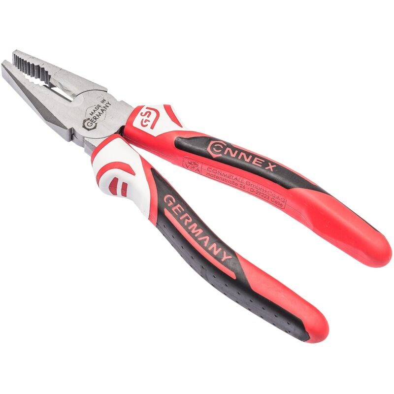 foto del prodotto masidef connex coxt111180 pinza universale, 180 mm, in acciaio speciale per utilizzo professionale, impugnatura premium tre componenti