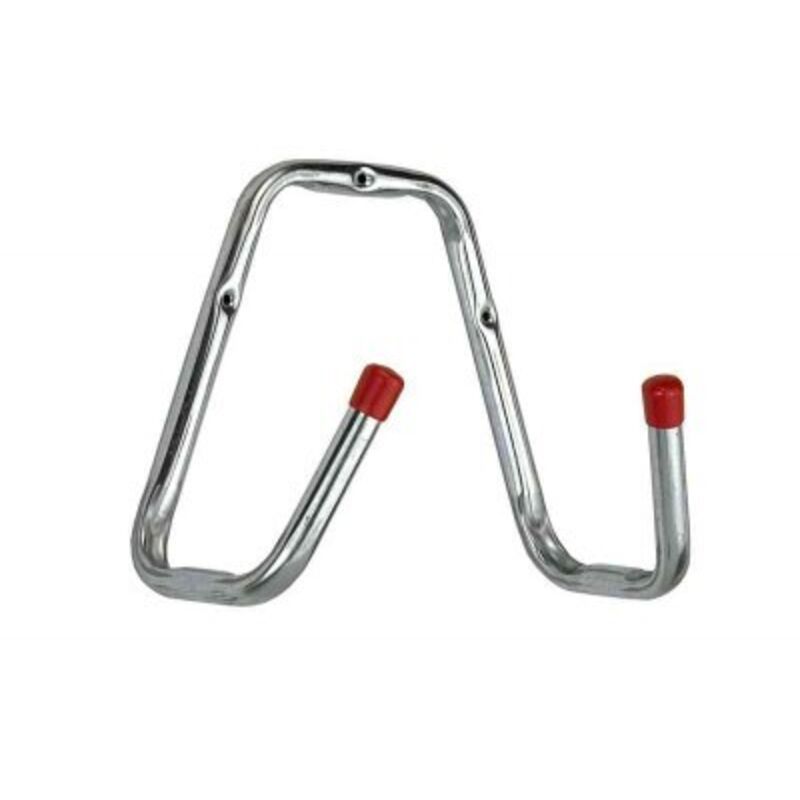 foto del prodotto masidef dy222015 connex gancio a paretezincato rivestito per tubi irrigazioni 245x230x150x125mm