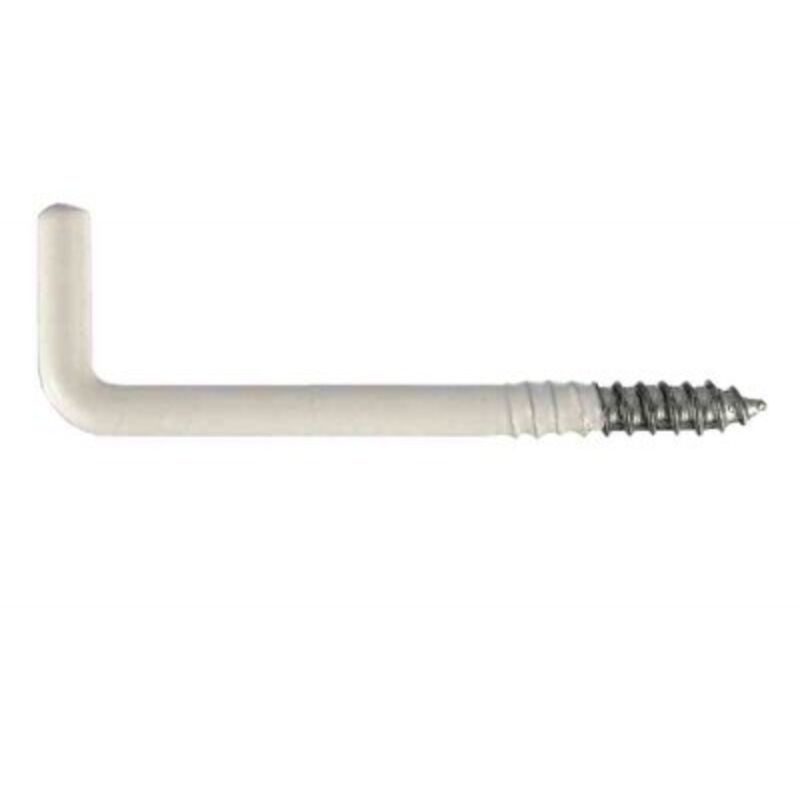 foto del prodotto masidef dy5060040 connex blister 4 cancani con filettatura per legno plastificati bianchi 3,0x40mm