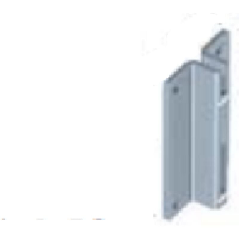 foto del prodotto masidef element system 2 supporti adue ganci con viti e tasselli bianchi