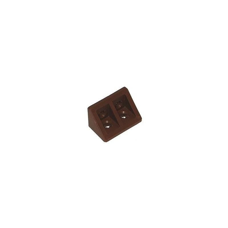 foto del prodotto masidef giunzioni universali per angoli in plastica marrone 4 pz.