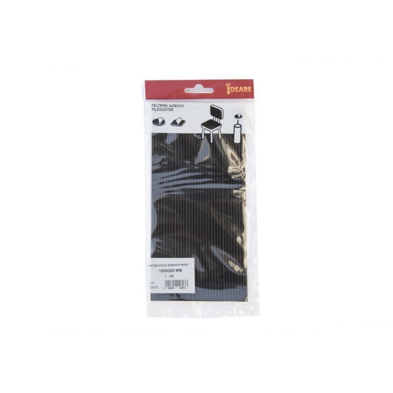 foto del prodotto masidef ideare 1 antiscivolo antivibrazioni ingomma nero 100x200 mm