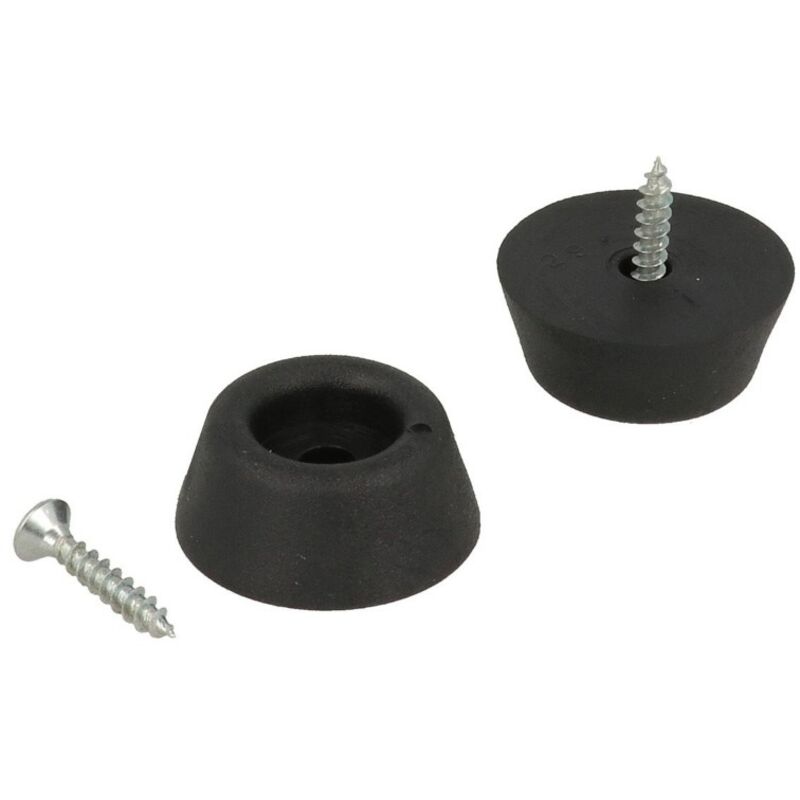 foto del prodotto masidef ideare 8 paracolpi fermaportacon fori e viti 21 mm