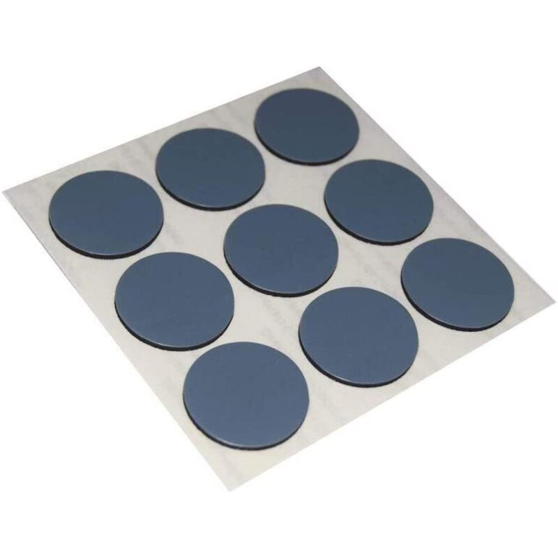 foto del prodotto masidef ideare scivoli ptfe tondi fustellati adesivi 22mm 12 pz.