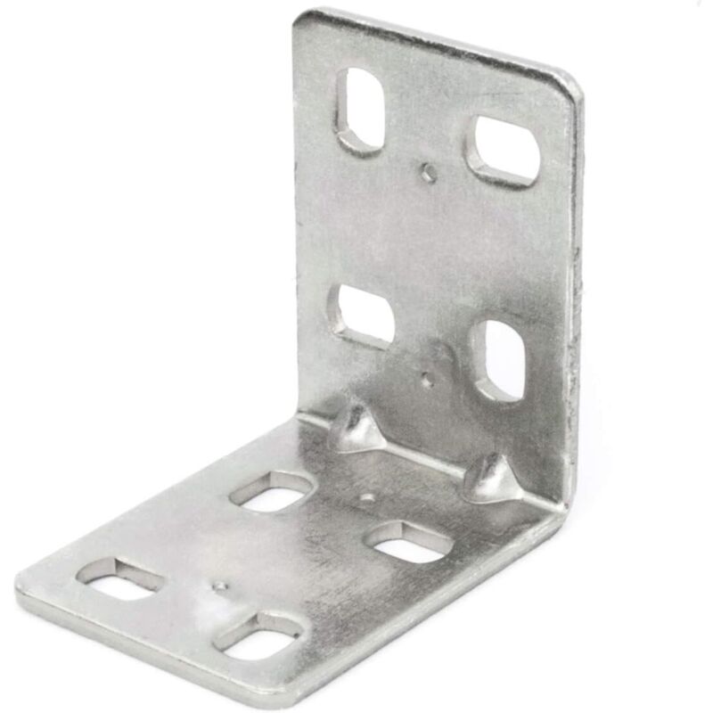 foto del prodotto masidef mobila piastrina di giunzione ad angolo asolata 40x40x30mm spessore 2 mm 4 pz