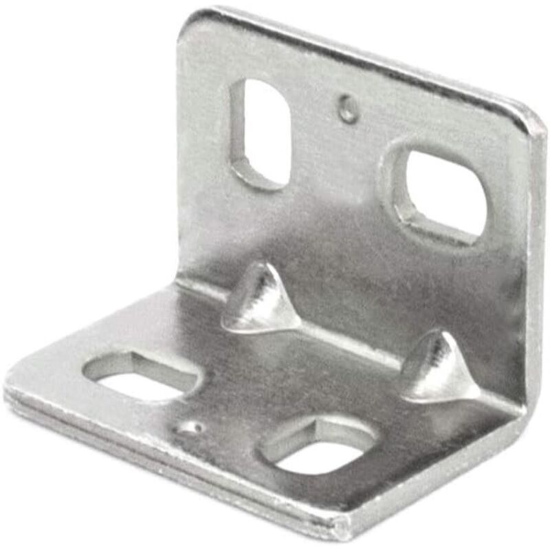 foto del prodotto masidef mobila piastrina di giunzione ad angolo asolata20x20x30mm spessore 2 mm 4 pz