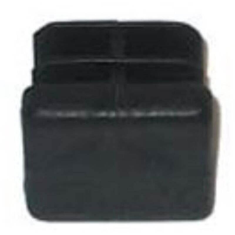 foto del prodotto masidef mobilia 4 piedini quadri 20x20mm nero in plastica