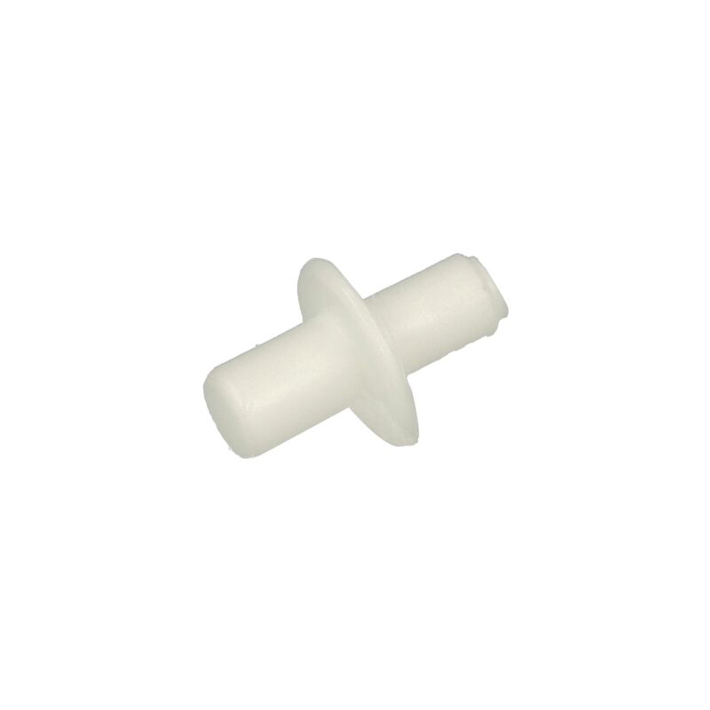 foto del prodotto masidef reggipiani con flangia in nylon bianco 5 6 mm. 16 pz.