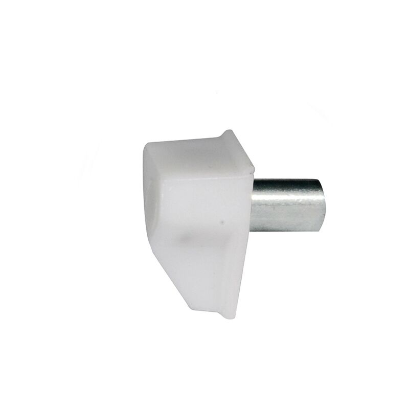foto del prodotto masidef reggipiani con perno in plastica bianca 5 mm. 16 pz.