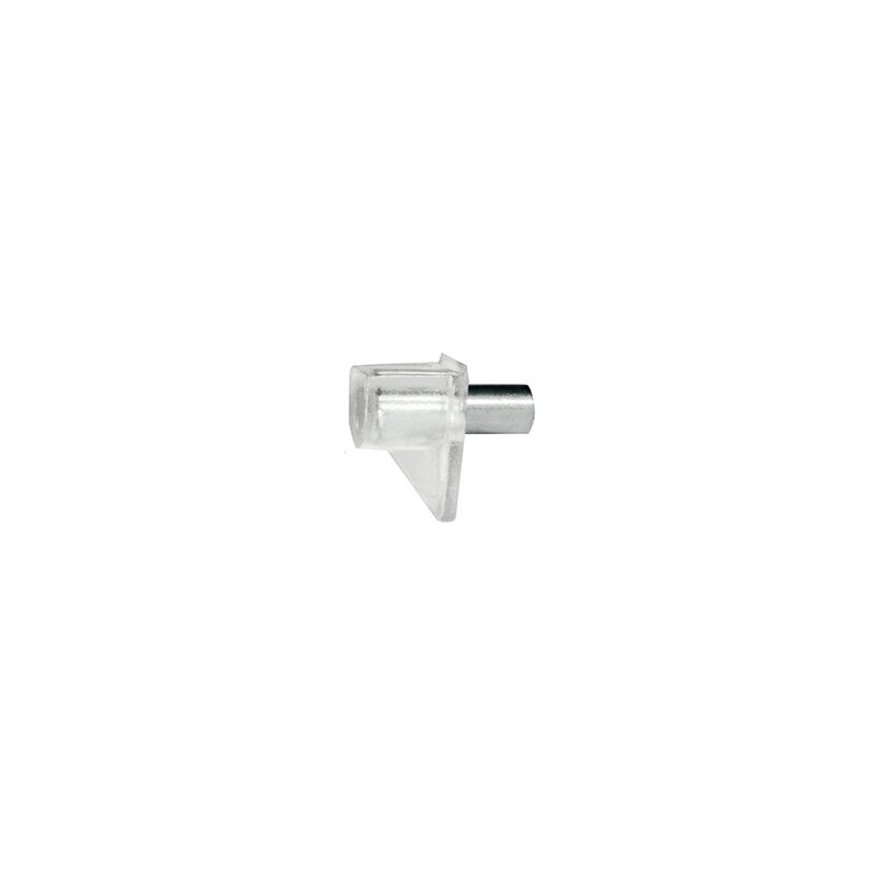 foto del prodotto masidef reggipiani con perno in plastica trasparente 5 mm. 16 pz.