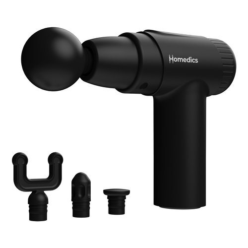 foto del prodotto massaggiatore corporeo mini massage gun nero pgm 45bk